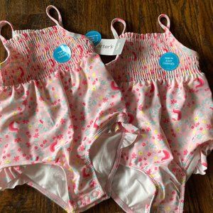 Carter's 1 Piece Swimsuit Size 18 months - Twins